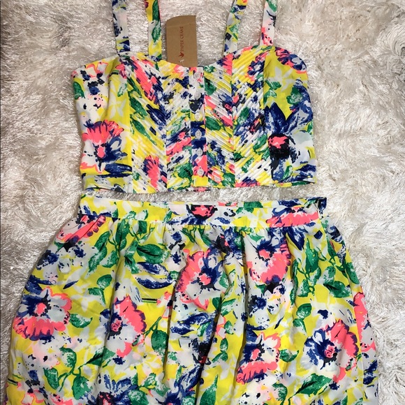 Paper Crane Other - 🆕Paper Crane 2pc Skirt & Top Set NWT